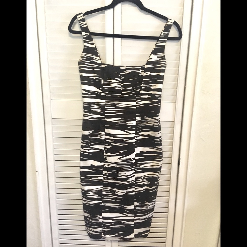 Calvin Klein structured dress